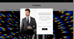 Desktop Screenshot of macson.es